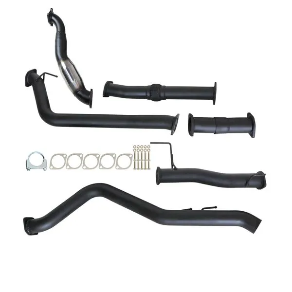 HOLDEN COLORADO RC 3.0L 4JJ1-TC 2008 - 2010 3" TURBO BACK CARBON OFFROAD EXHAUST CAT & NO MUFFLER - GM234-PC 3