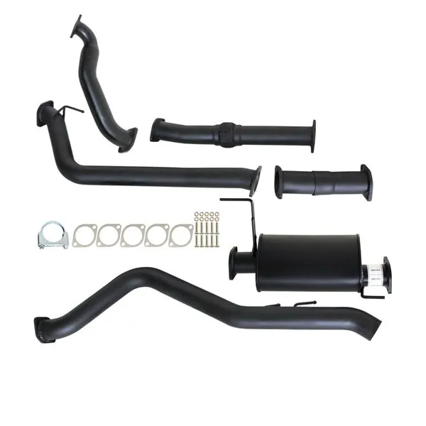HOLDEN RODEO RA 3.0L 4JJ1-TC 1/2007 - 12/2008 3" TURBO BACK CARBON OFFROAD EXHAUST WITH MUFFLER NO CAT - GM236-MO 3