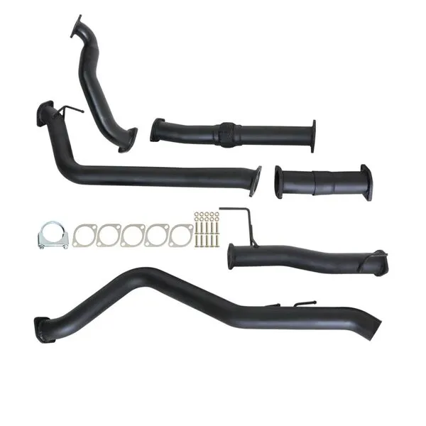 HOLDEN RODEO RA 3.0L 4JJ1-TC 1/2007 - 12/2008 3" TURBO BACK CARBON OFFROAD EXHAUST WITH PIPE ONLY - GM236-PO 3