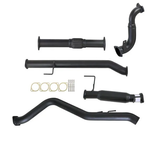 HOLDEN COLORADO RG 2.8L DURAMAX 6/2010 - 9/2016 3" TURBO BACK CARBON OFFROAD EXHAUST WITH HOTDOG NO CAT