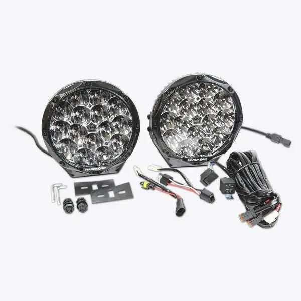 Load image into Gallery viewer, HARDKORR LIFESTYLE 8.5? LED DRIVING LIGHTS (PAIR W/HARNESS)

