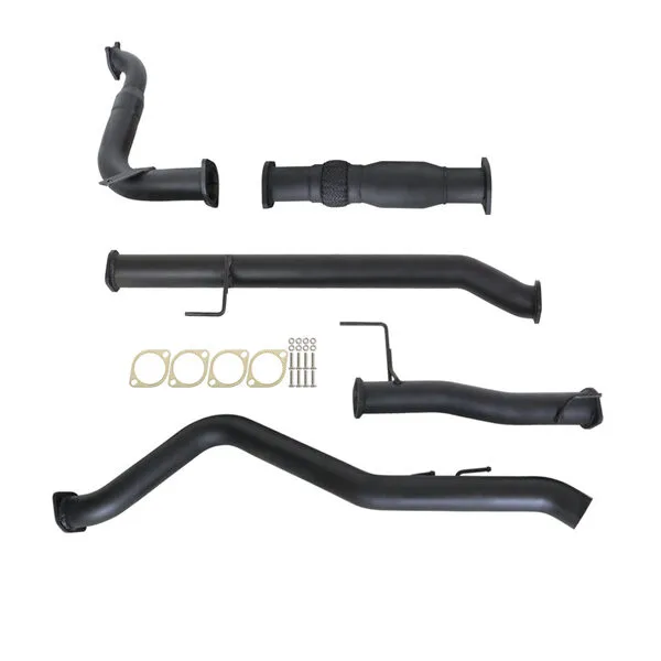 ISUZU D-MAX TF 3.0L 4JJ1-TCX 6/2010 - 9/2016 3" TURBO BACK CARBON OFFROAD EXHAUST WITH CAT & PIPE - IZ251-PC 3