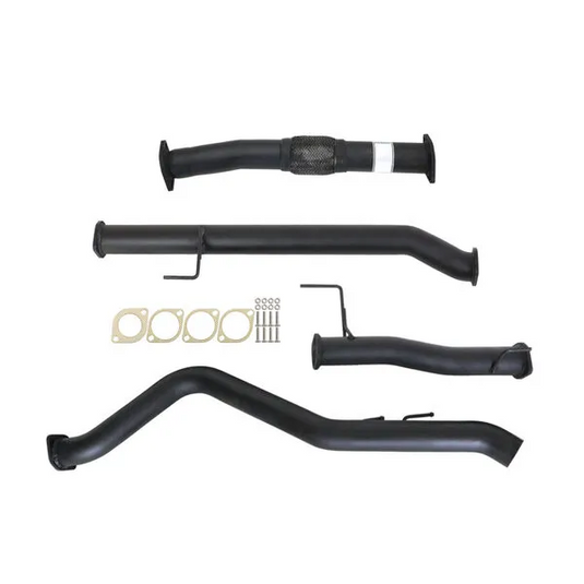 ISUZU D-MAX TF 3.0L 4JJ1-TCX 2017>3" # DPF # BACK CARBON OFFROAD EXHAUST WITH PIPE ONLY
