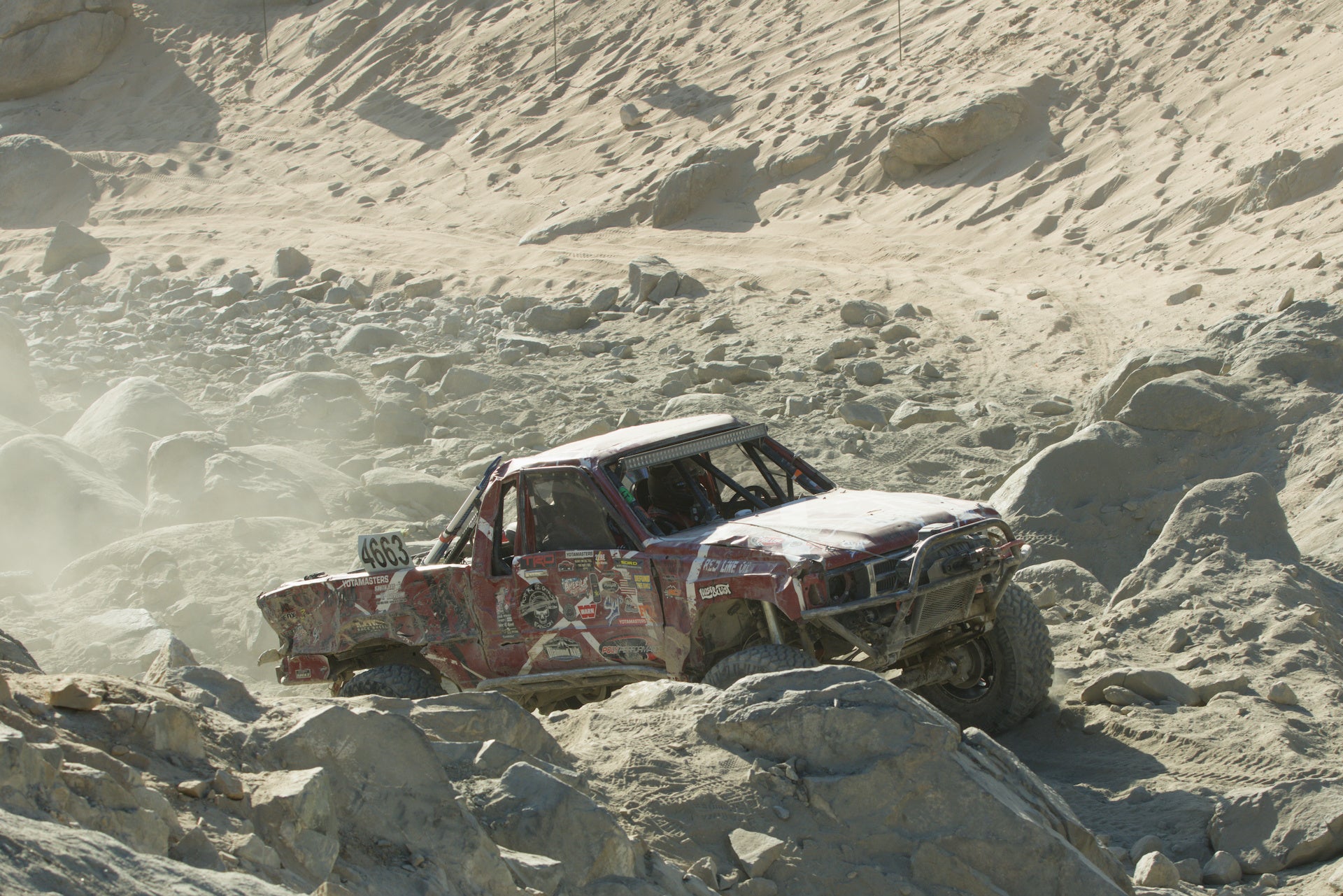 King of the hammers 2025 off road motorsport action shot 360