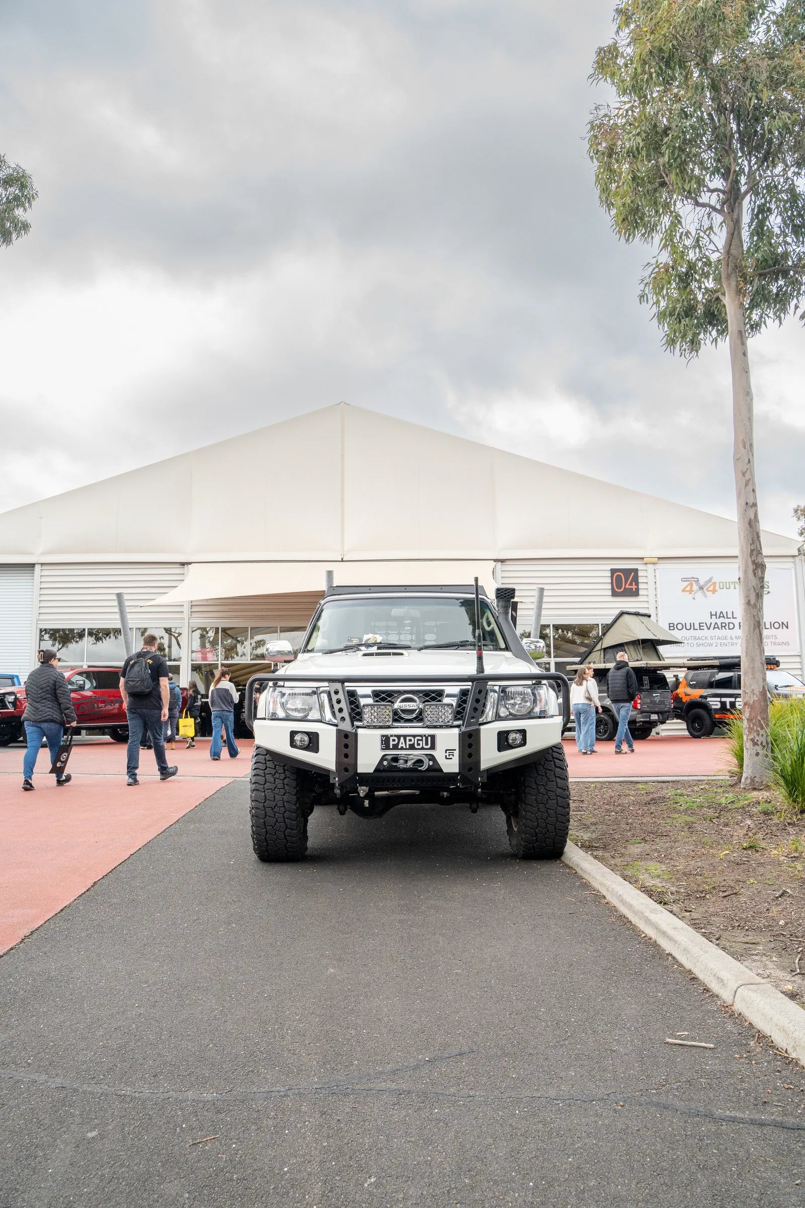 Melbourne 4x4 show 2026 carbon offroad action shot 102