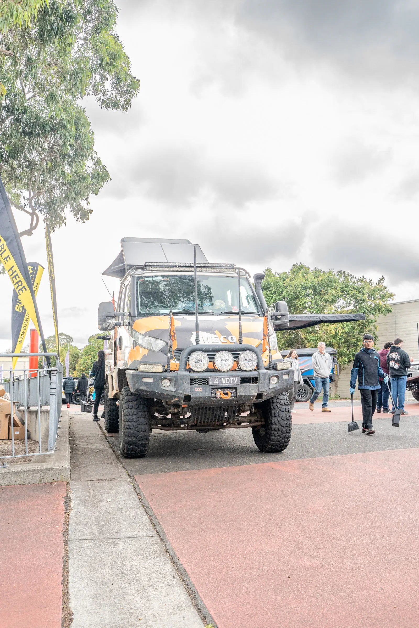 Melbourne 4x4 show 2026 carbon offroad action shot 103