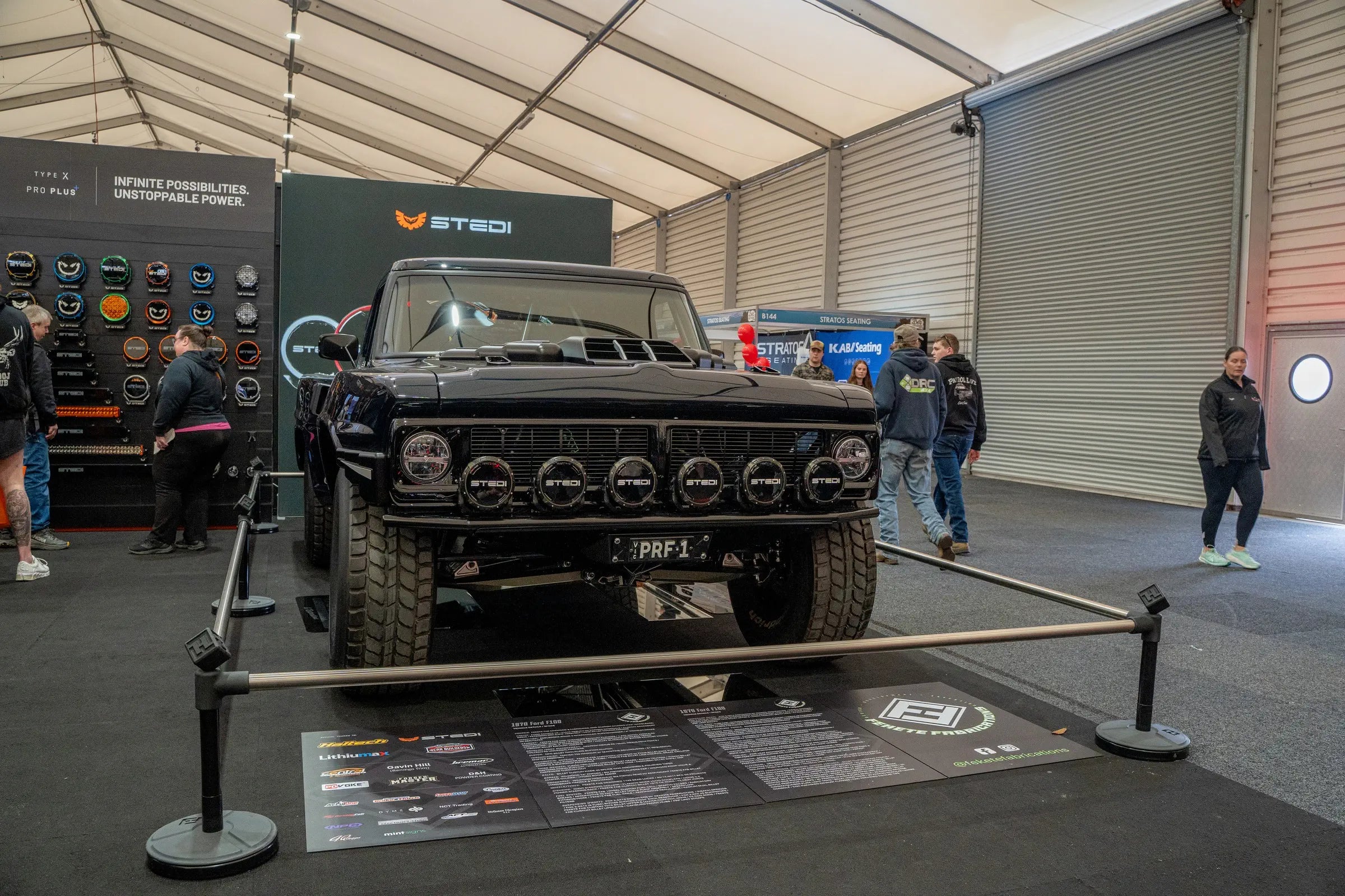 Melbourne 4x4 show 2026 carbon offroad action shot 105