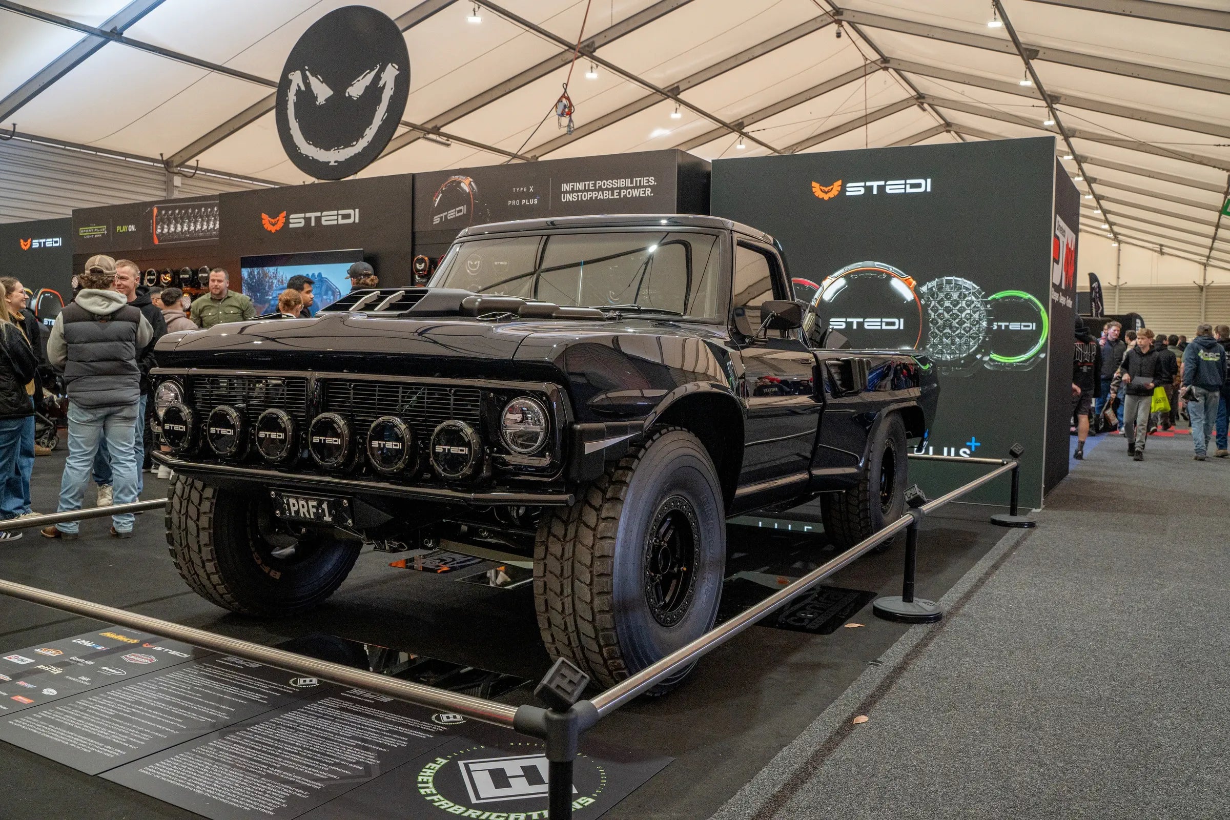 Melbourne 4x4 show 2026 carbon offroad action shot 106