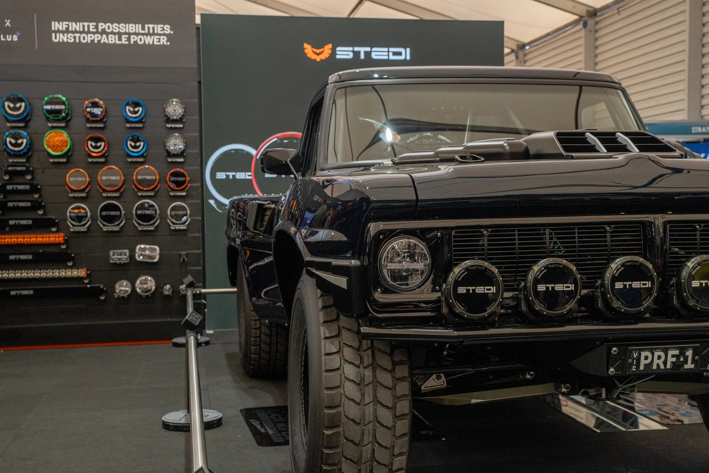 Melbourne 4x4 show 2026 carbon offroad action shot 107