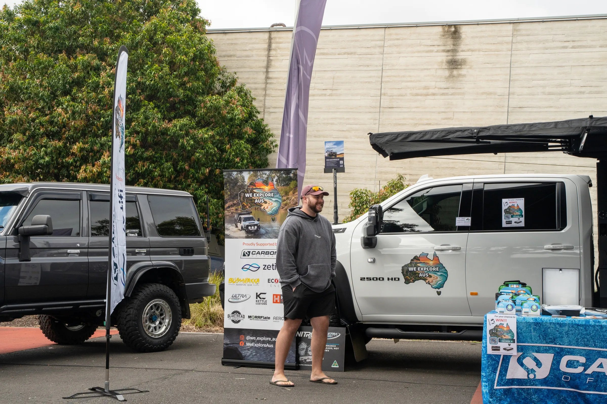 Melbourne 4x4 show 2026 carbon offroad action shot 19