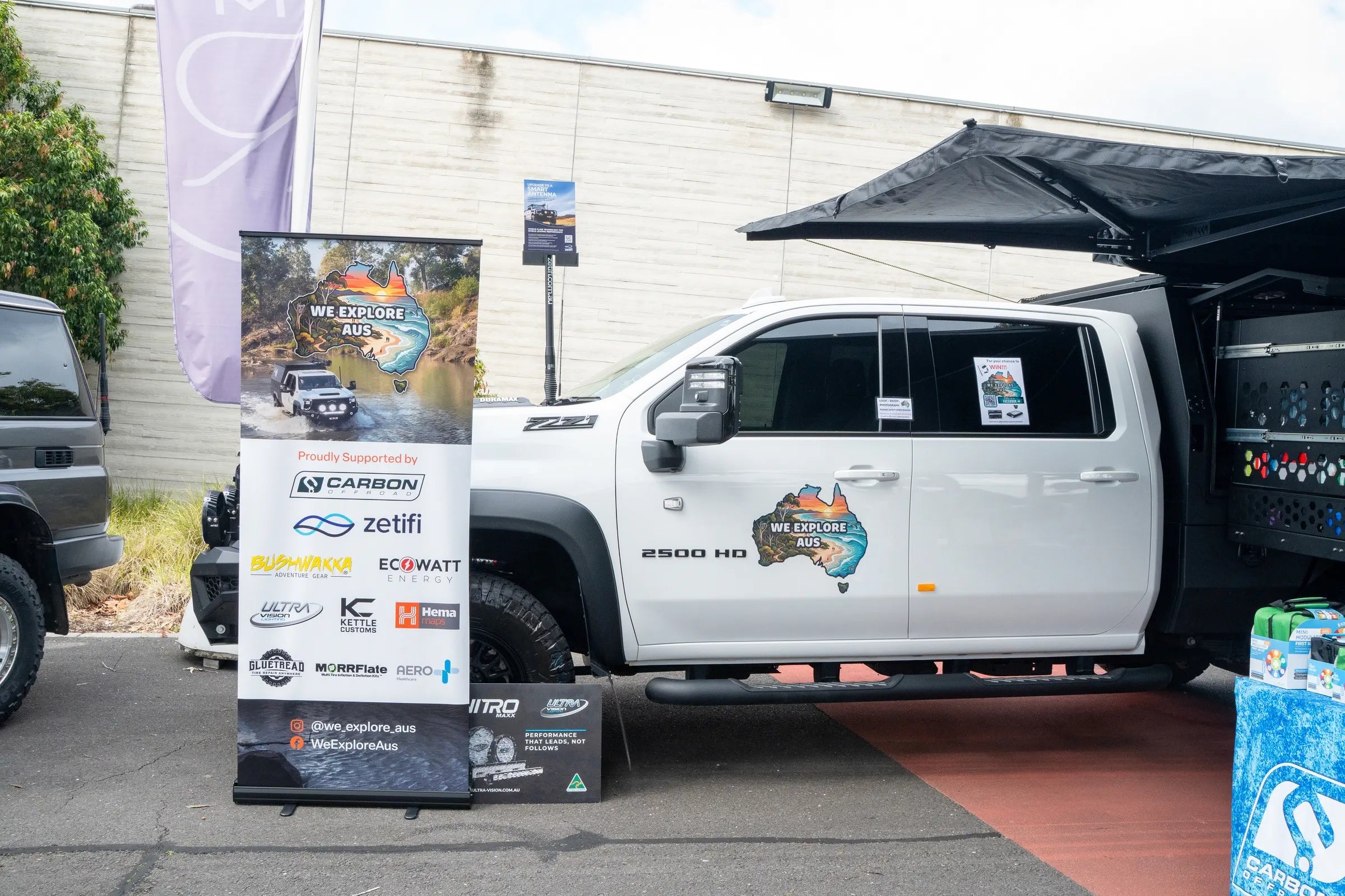 Melbourne 4x4 show 2026 carbon offroad action shot 24
