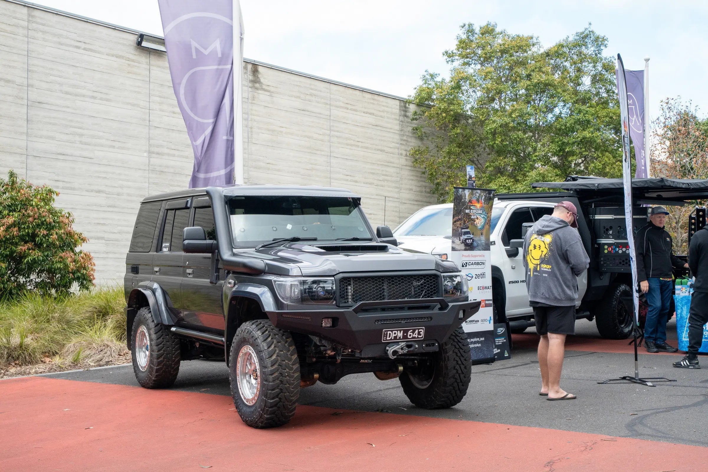 Melbourne 4x4 show 2026 carbon offroad action shot 28