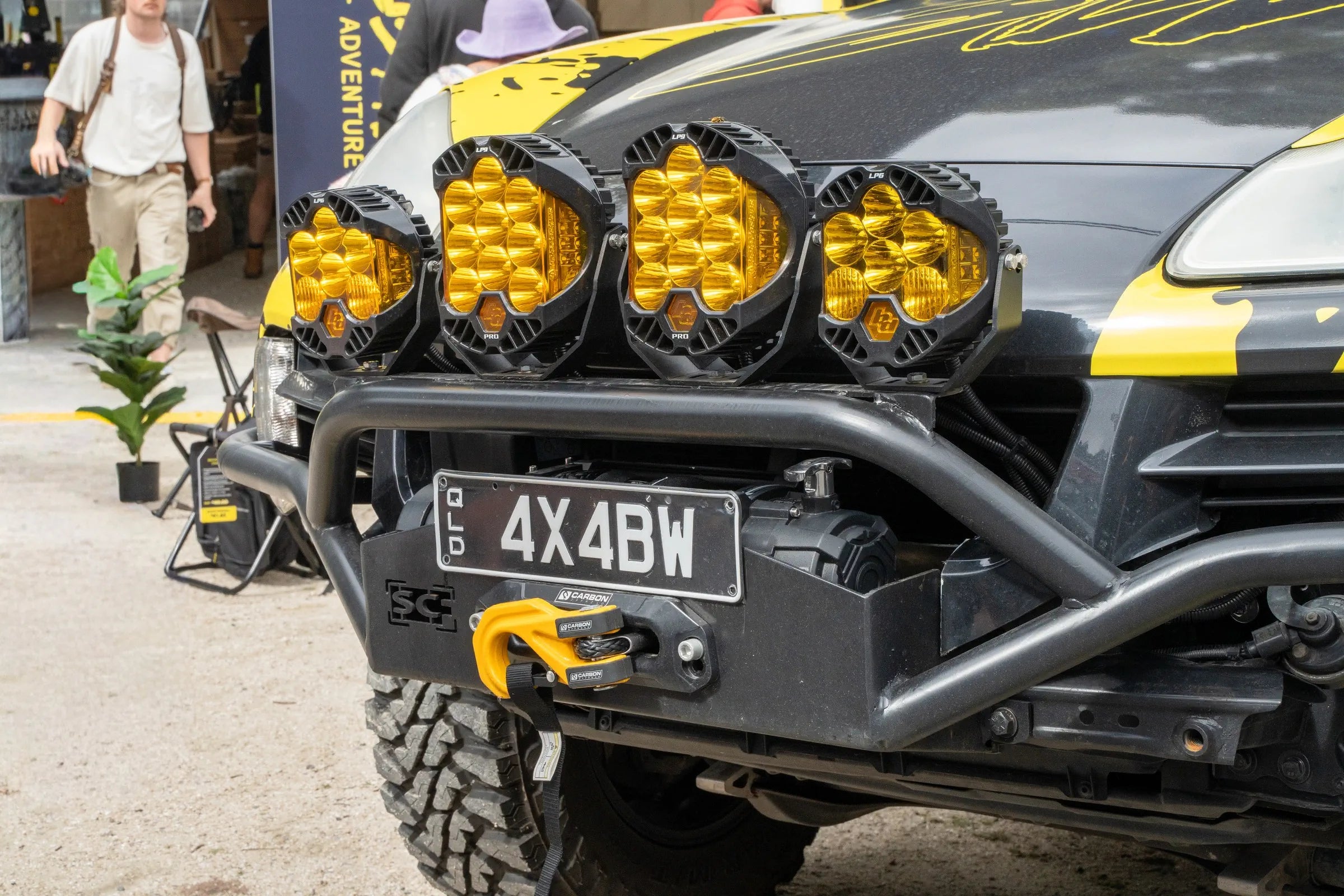 Melbourne 4x4 show 2026 carbon offroad action shot 32