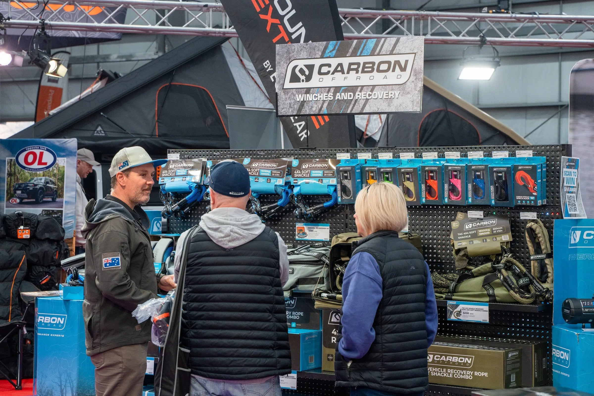 Melbourne 4x4 show 2026 carbon offroad action shot 34