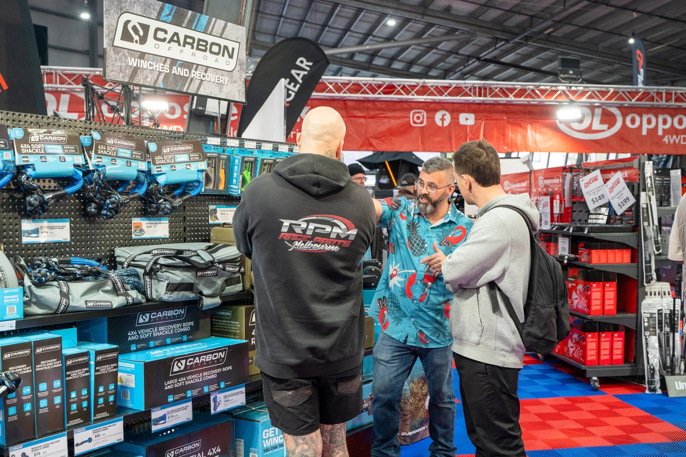 Melbourne 4x4 show 2026 carbon offroad action shot 38