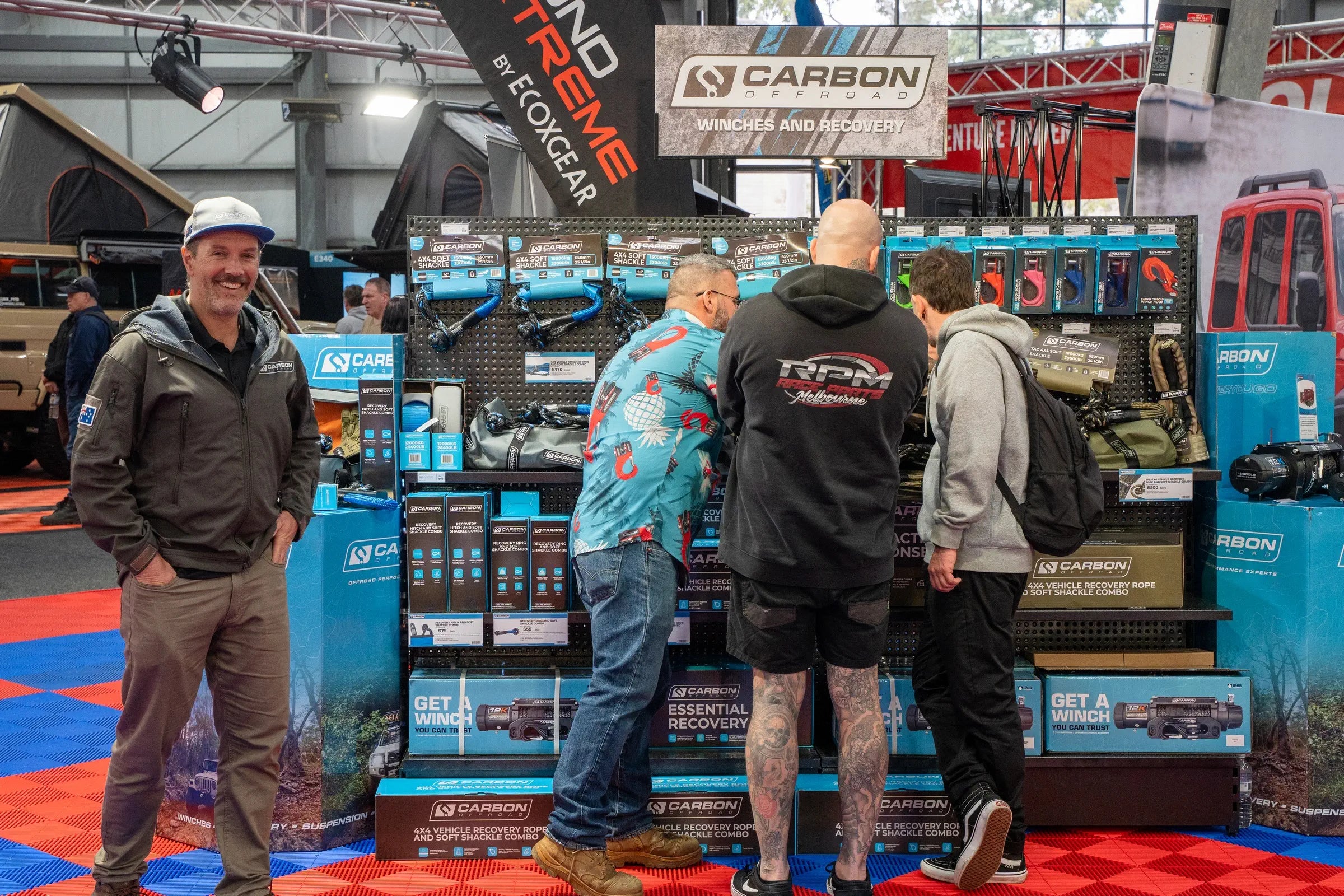 Melbourne 4x4 show 2026 carbon offroad action shot 40