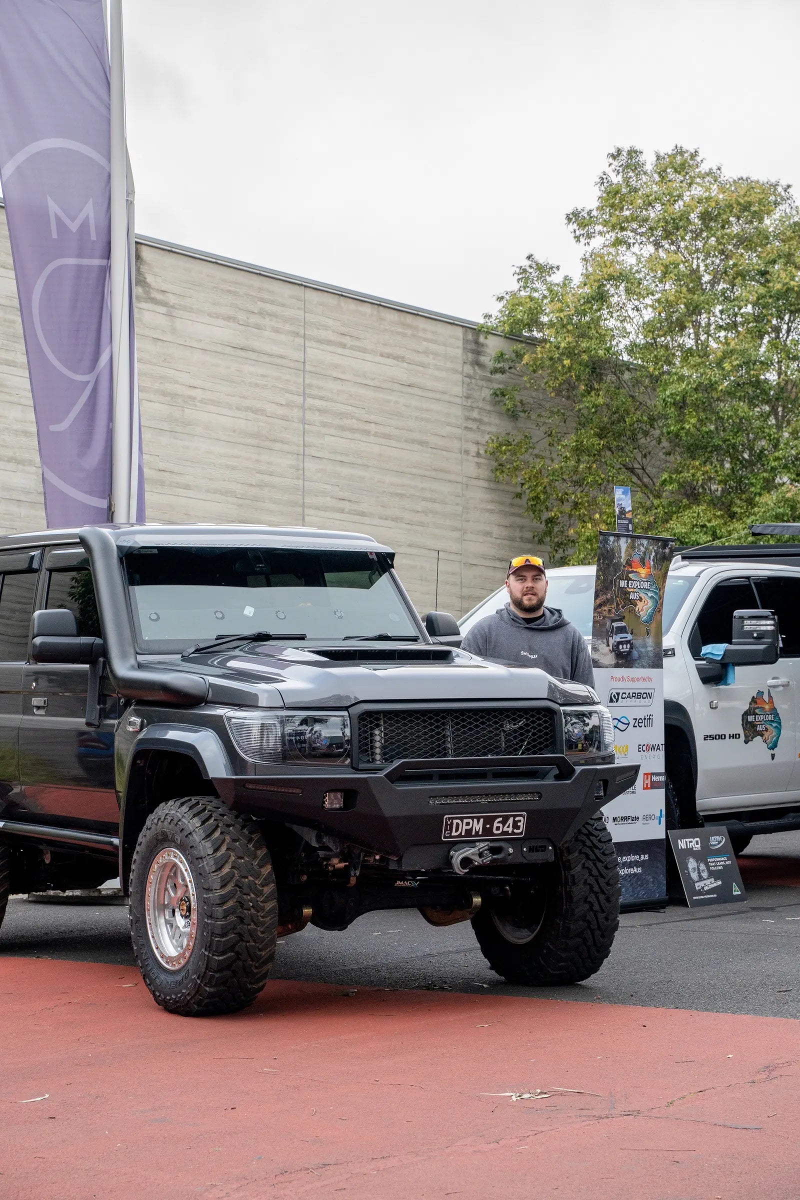 Melbourne 4x4 show 2026 carbon offroad action shot 52