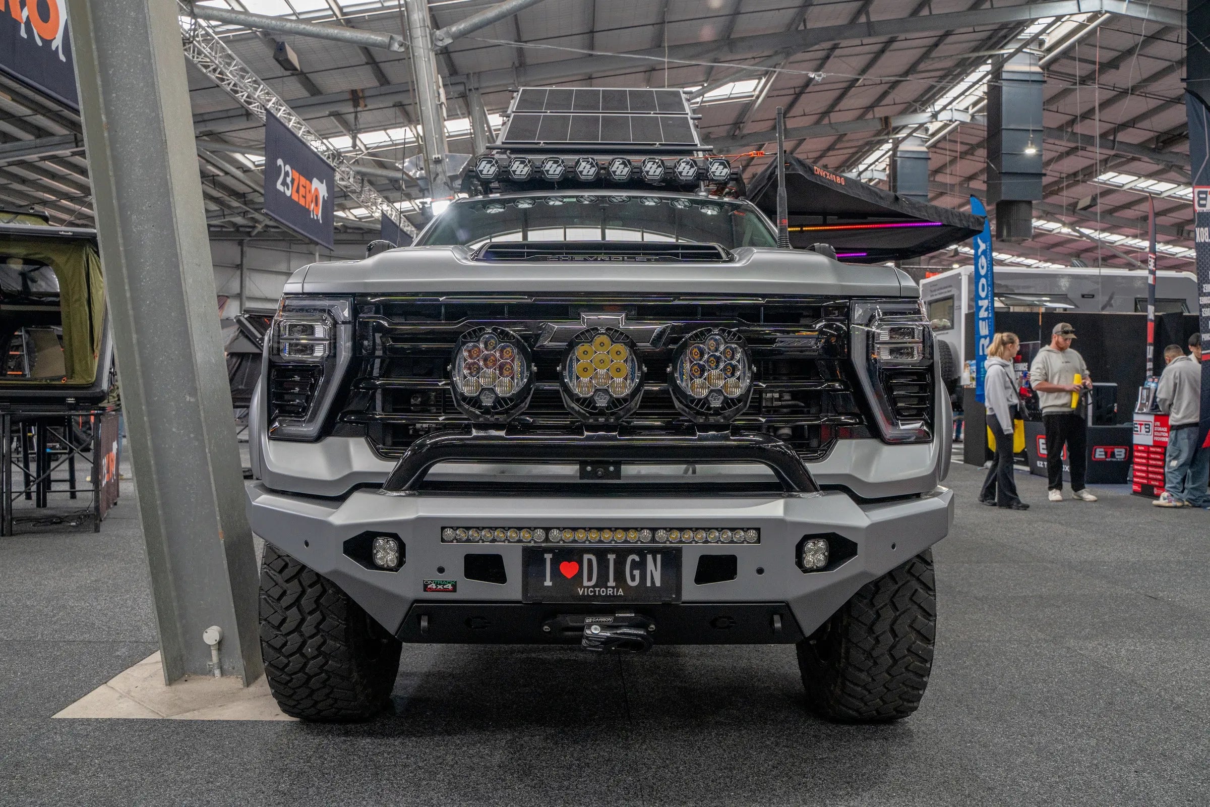 Melbourne 4x4 show 2026 carbon offroad action shot 79
