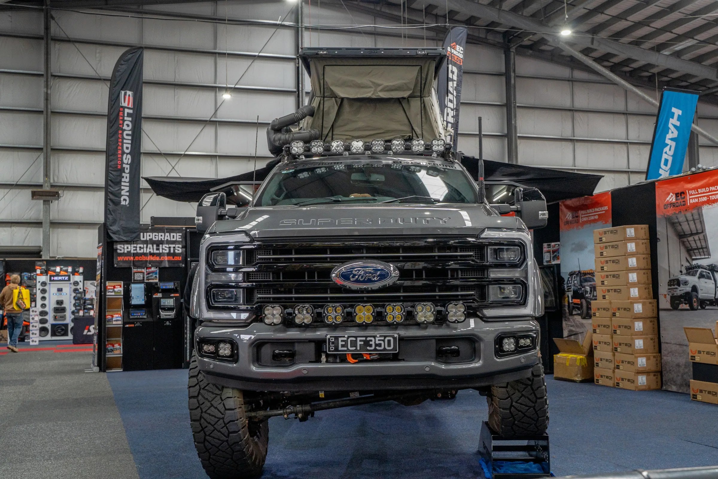 Melbourne 4x4 show 2026 carbon offroad action shot 81