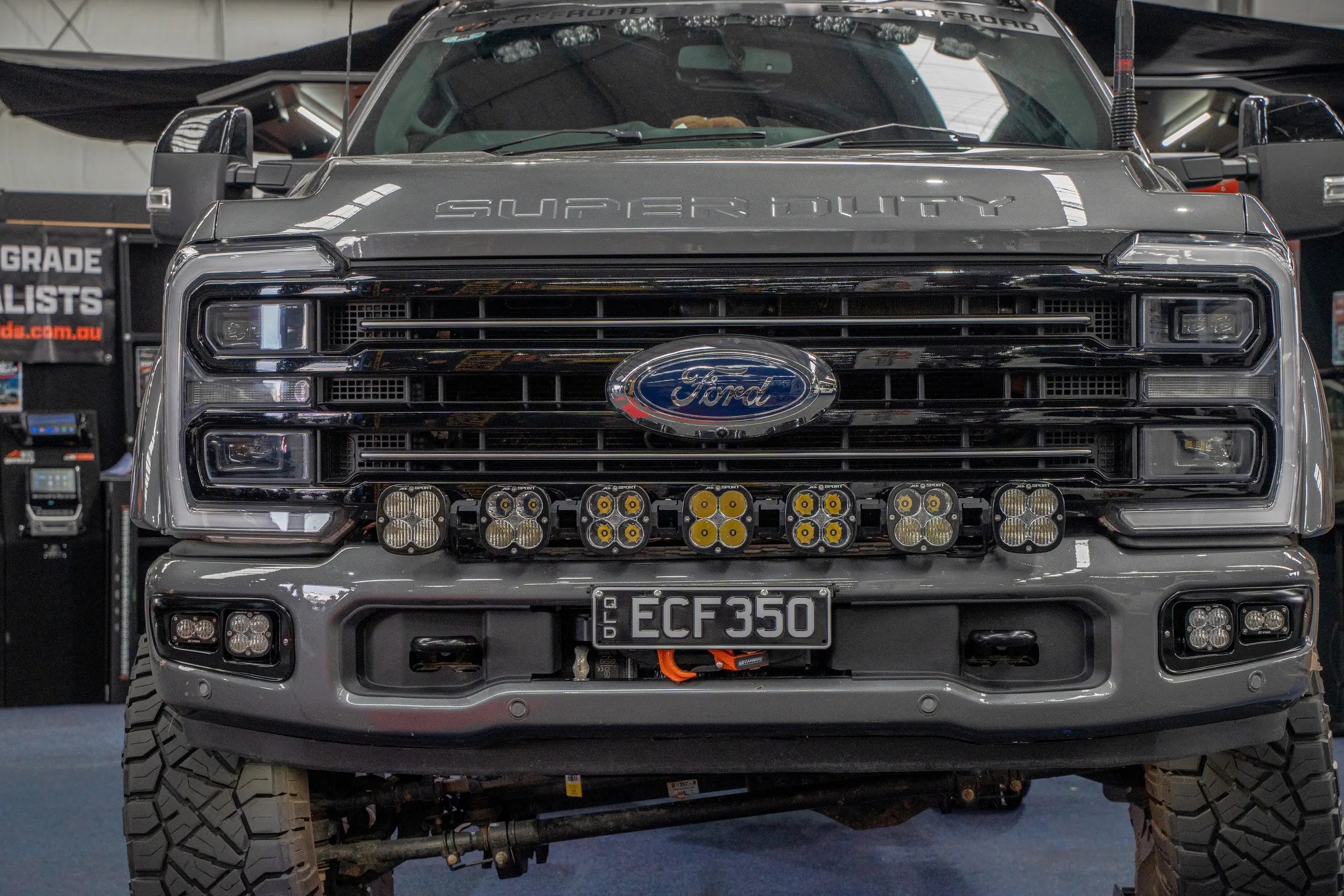 Melbourne 4x4 show 2026 carbon offroad action shot 82