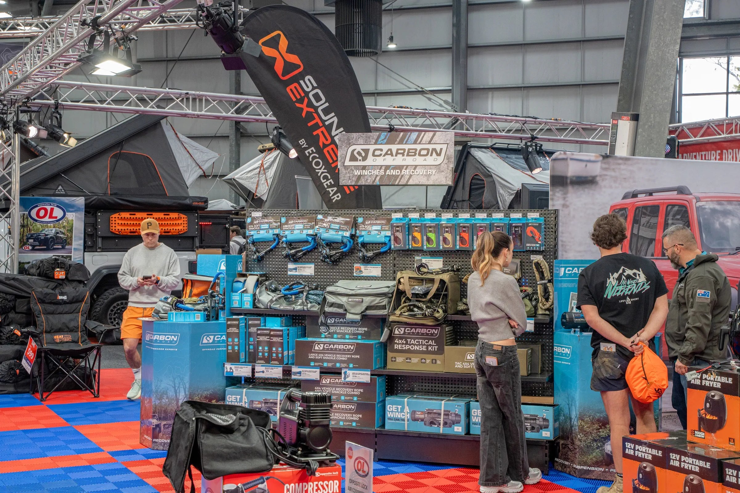 Melbourne 4x4 show 2026 carbon offroad action shot 85