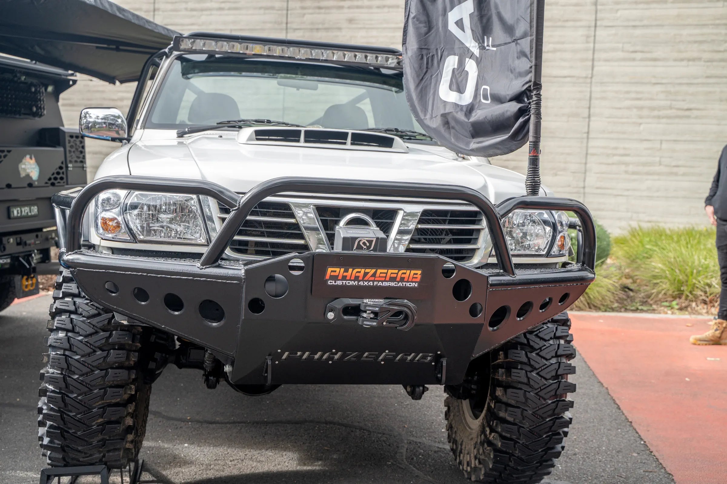 Melbourne 4x4 show 2026 carbon offroad action shot 89