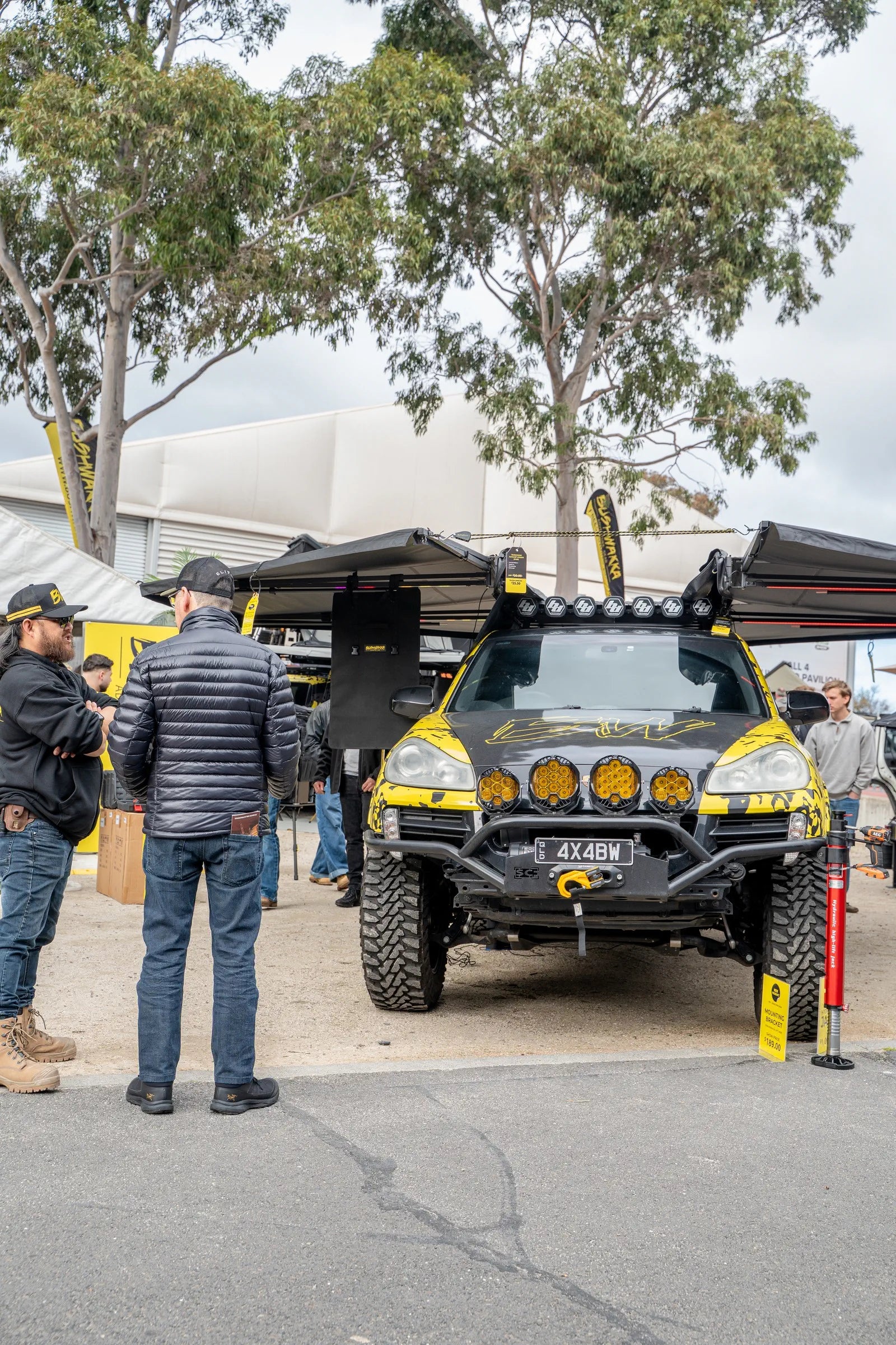 Melbourne 4x4 show 2026 carbon offroad action shot 94