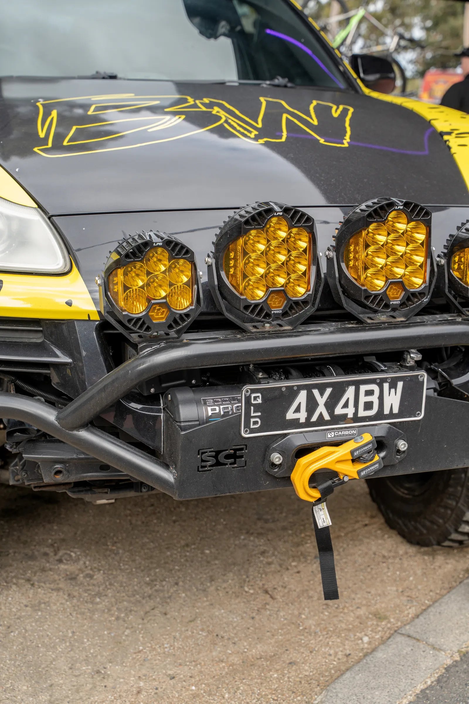 Melbourne 4x4 show 2026 carbon offroad action shot 96