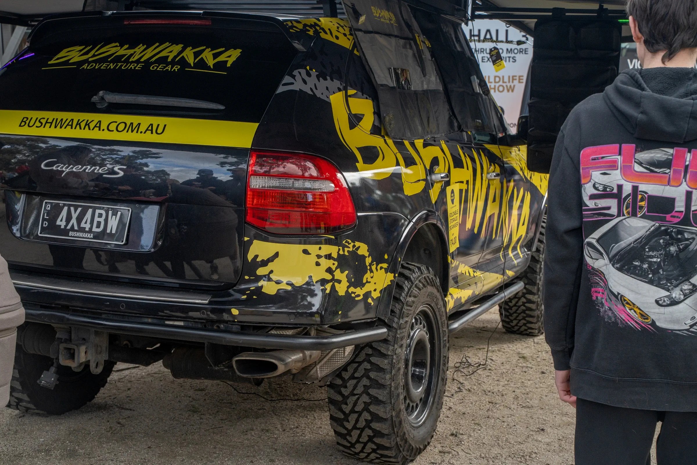 Melbourne 4x4 show 2026 carbon offroad action shot 99