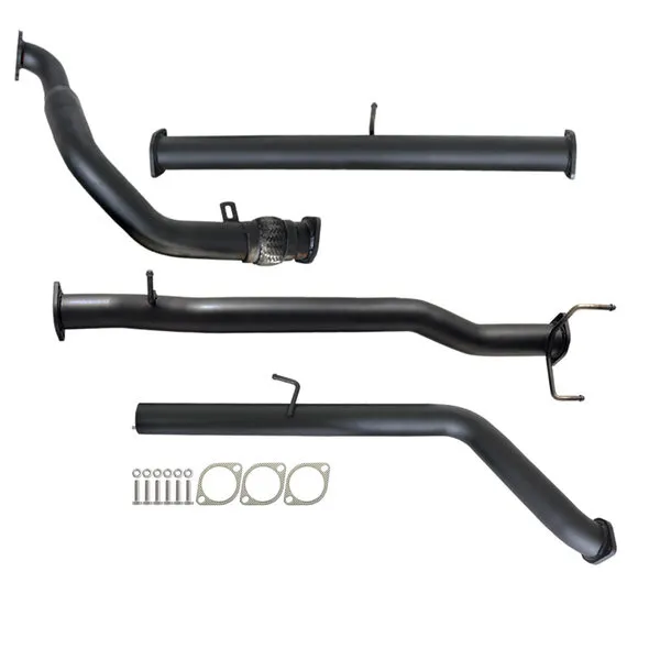 Load image into Gallery viewer, MAZDA BT-50 UN 2.5L &amp; 3.0L 07 - 11 MANUAL 3&quot; TURBO BACK CARBON OFFROAD EXHAUST PIPE ONLY
