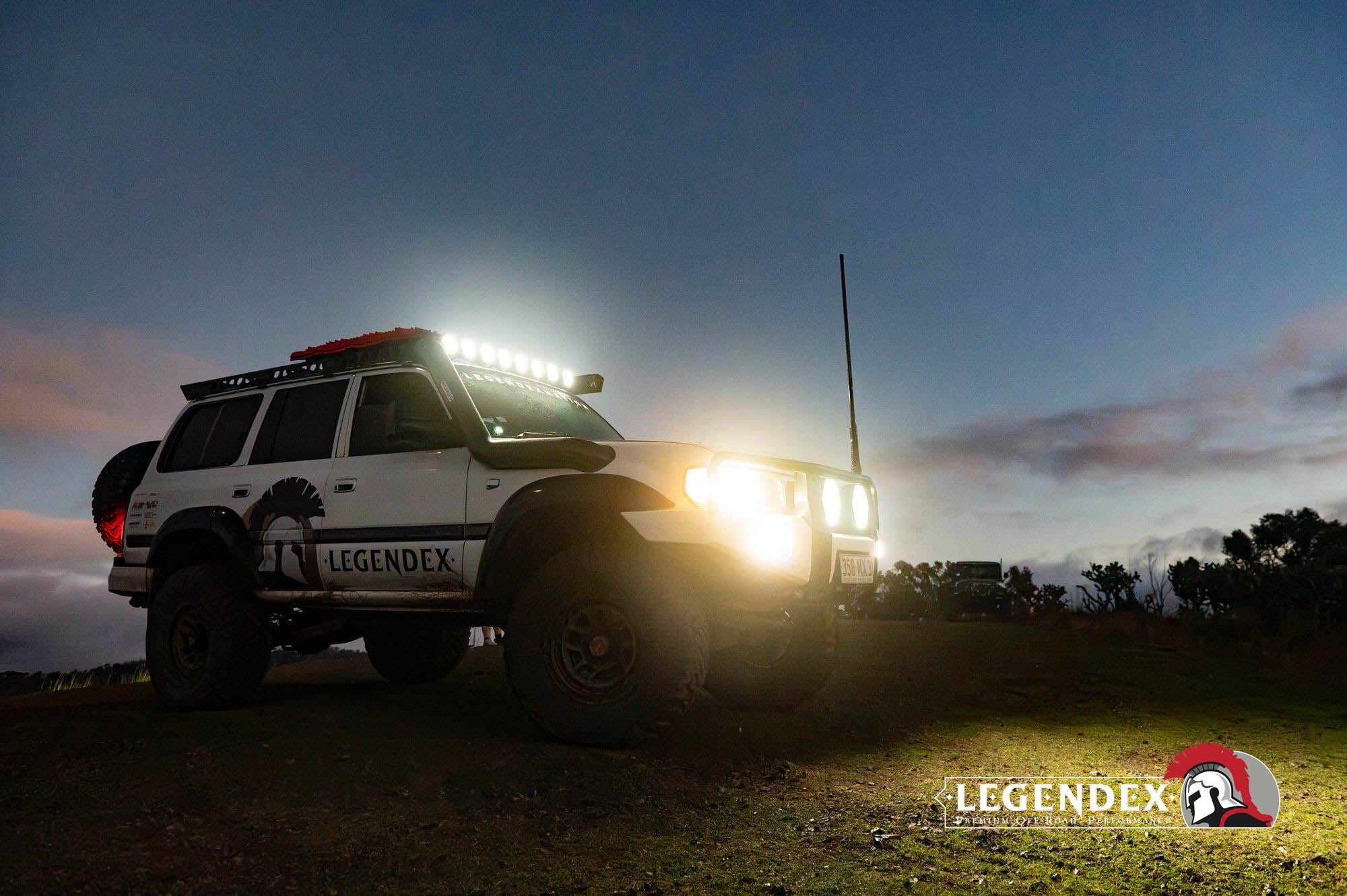 Patrol vs landcruiser the springs 2026 action shot 1
