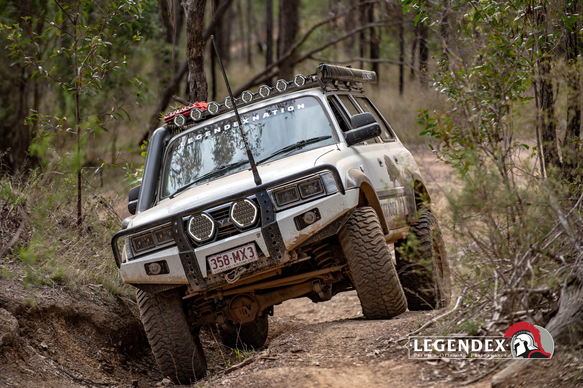Patrol vs landcruiser the springs 2026 action shot 13