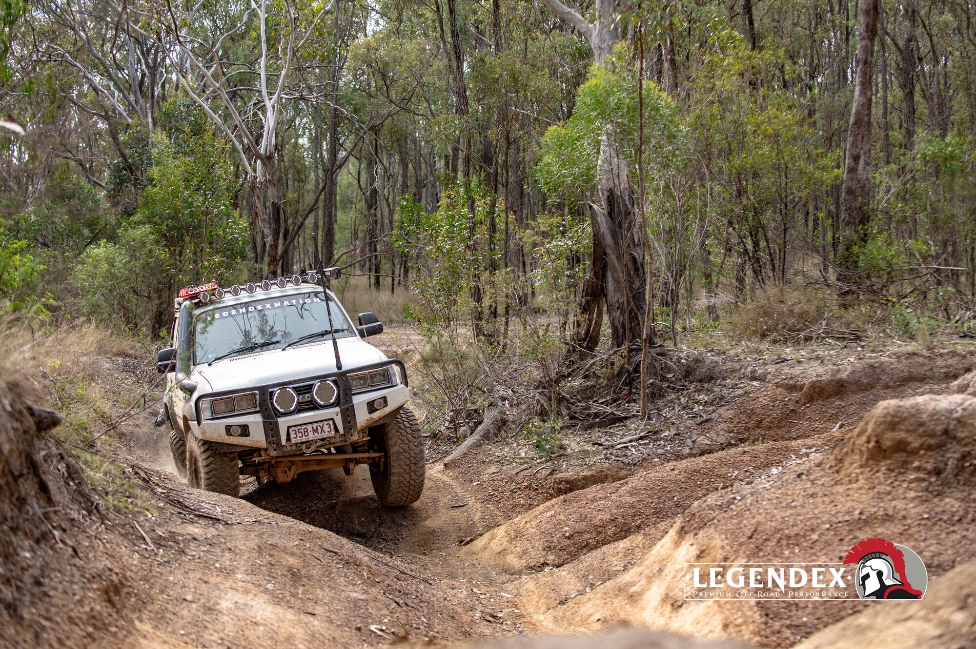 Patrol vs landcruiser the springs 2026 action shot 16