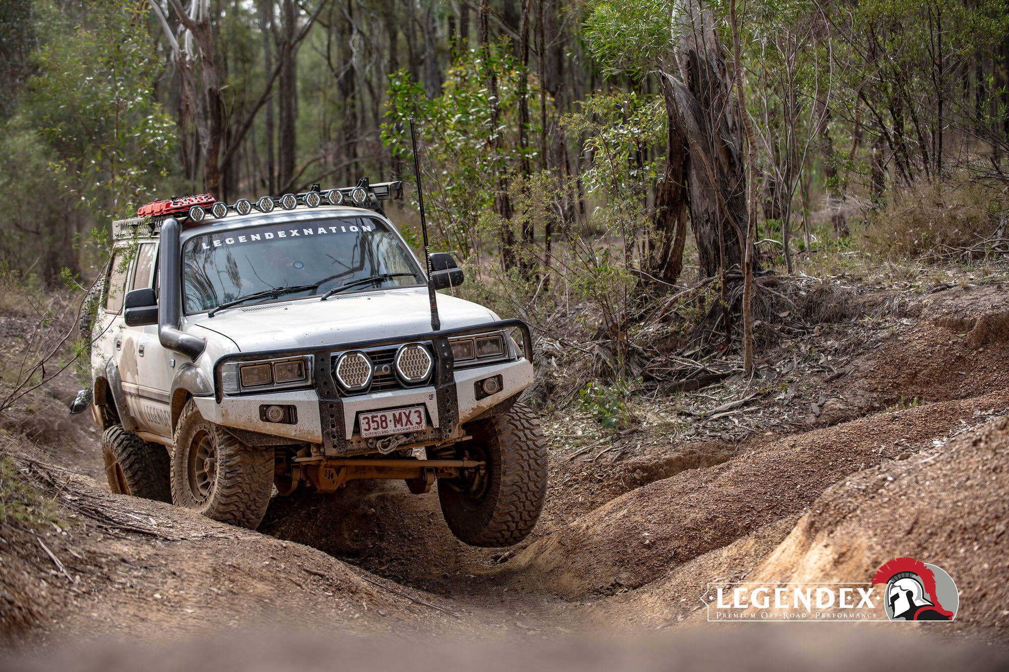 Patrol vs landcruiser the springs 2026 action shot 18