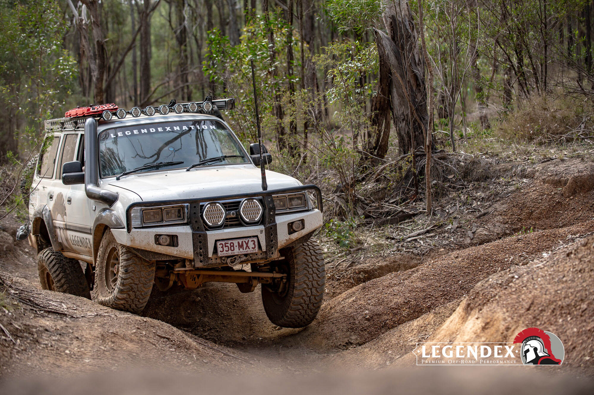 Patrol vs landcruiser the springs 2026 action shot 19