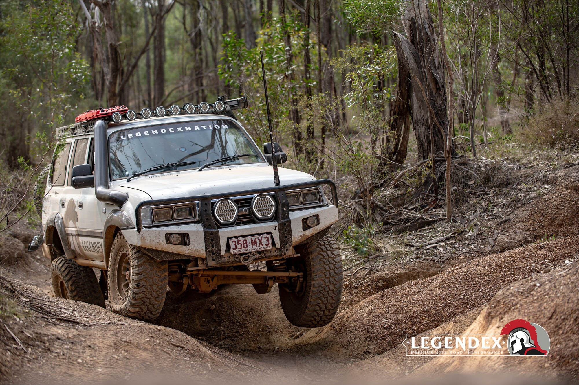 Patrol vs landcruiser the springs 2026 action shot 20