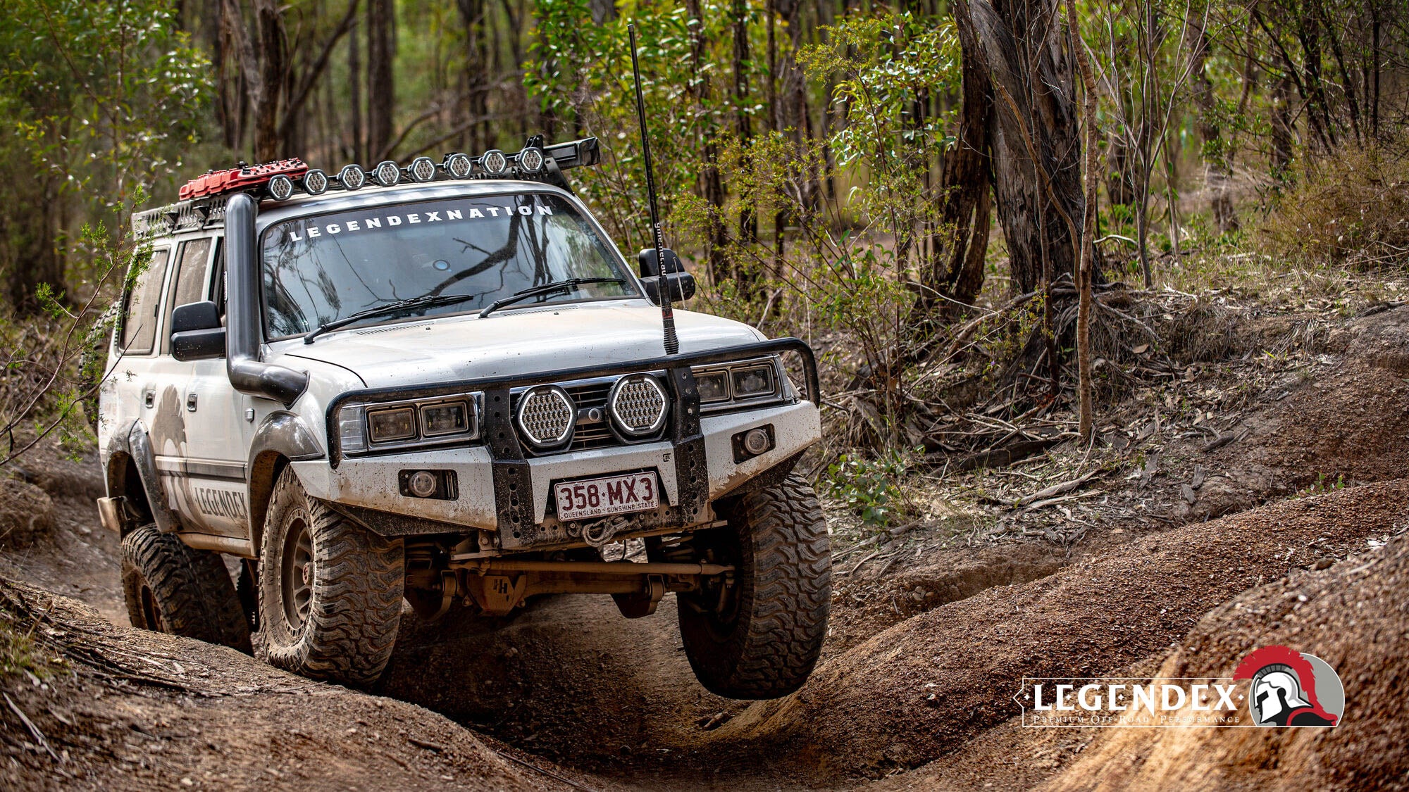 Patrol vs landcruiser the springs 2026 action shot 21