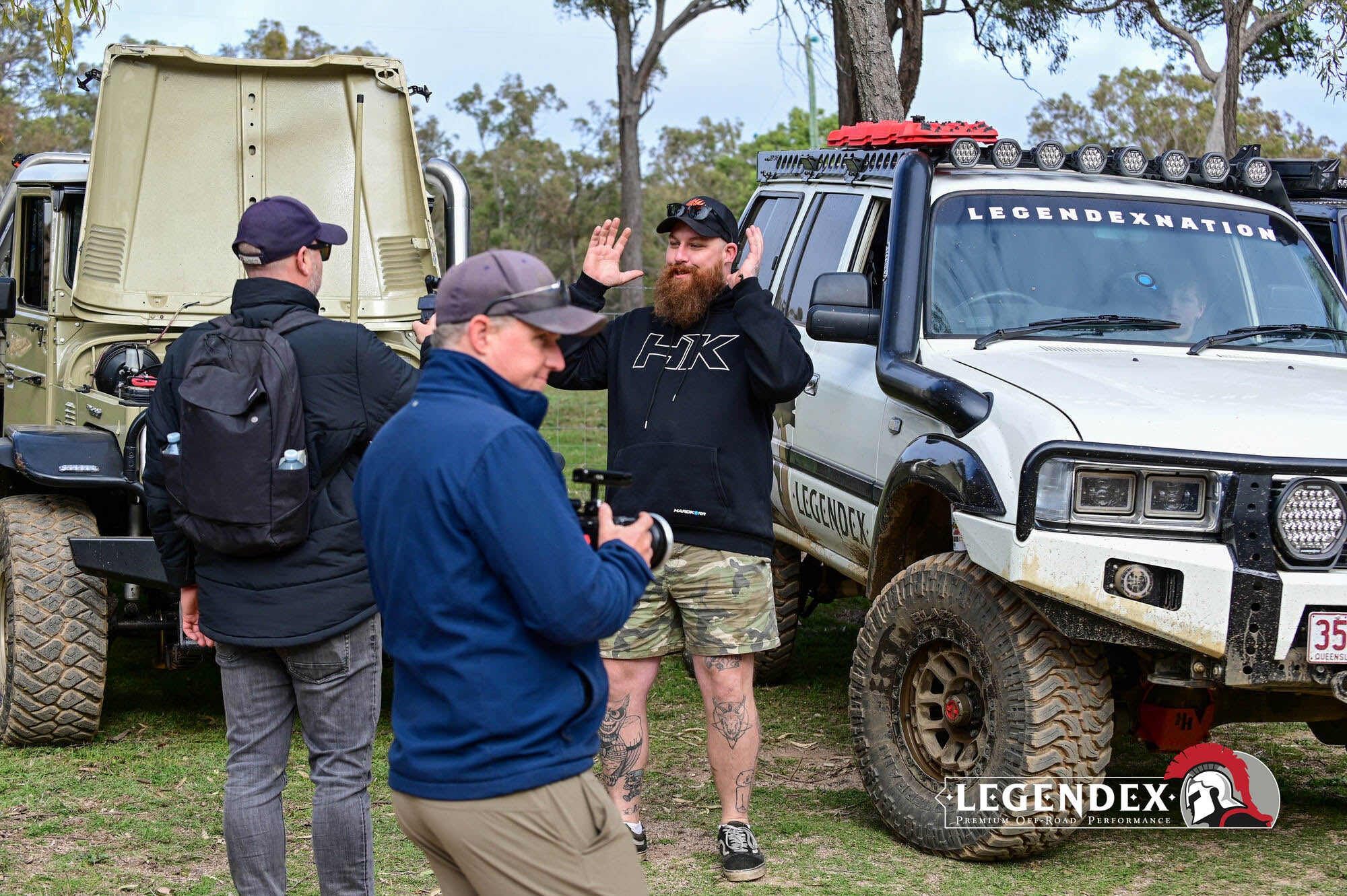 Patrol vs landcruiser the springs 2026 action shot 23