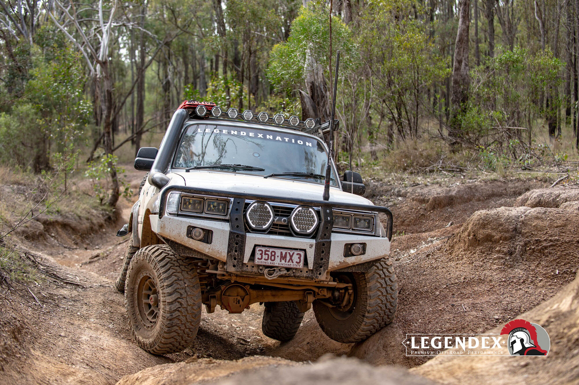 Patrol vs landcruiser the springs 2026 action shot 24