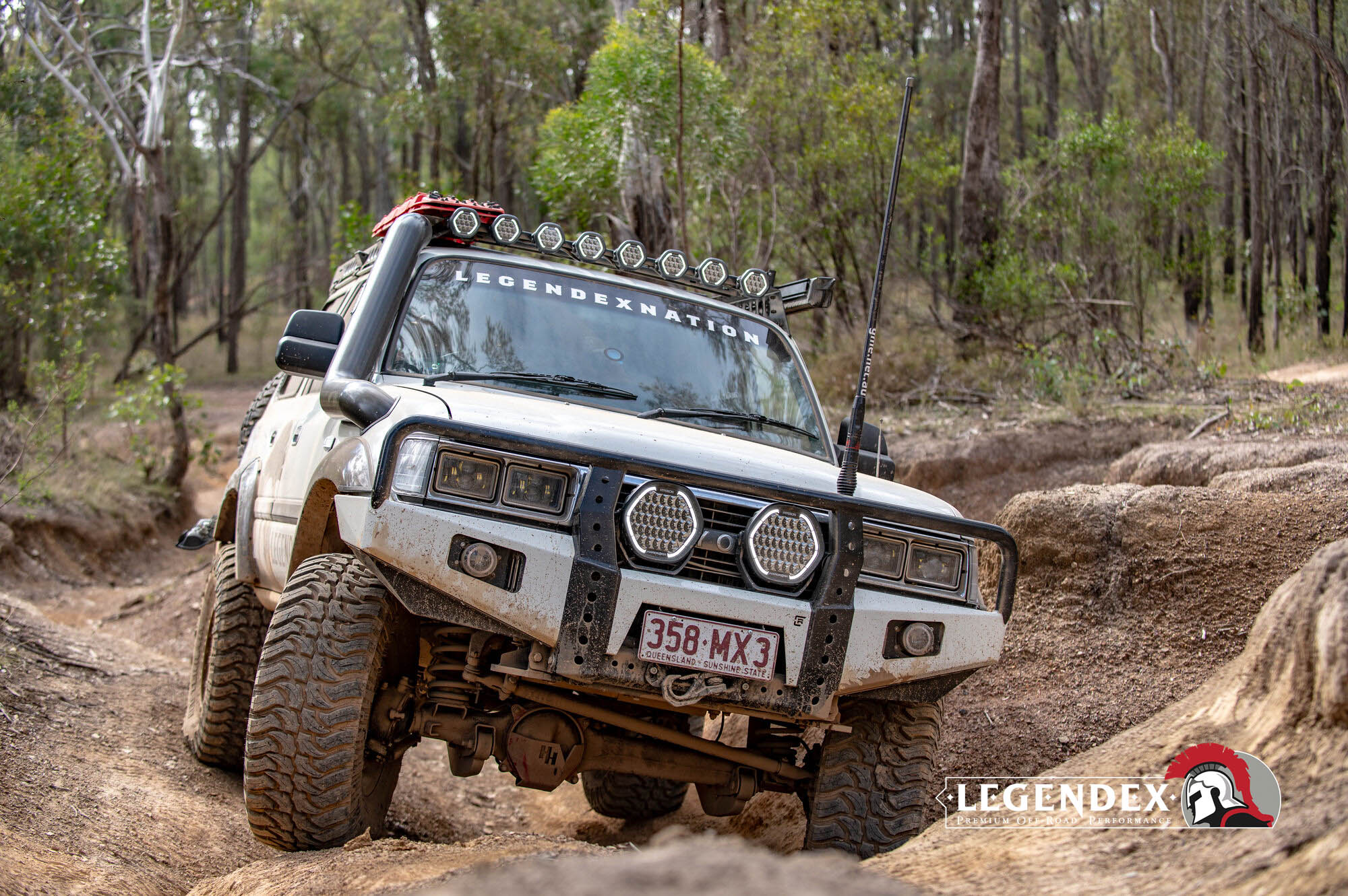Patrol vs landcruiser the springs 2026 action shot 25