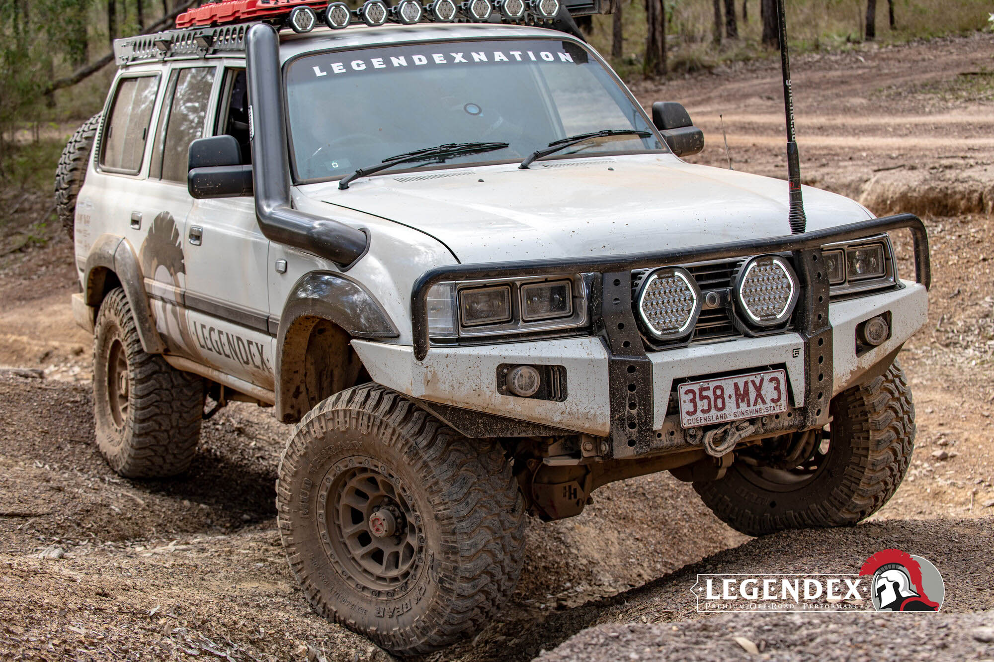 Patrol vs landcruiser the springs 2026 action shot 3