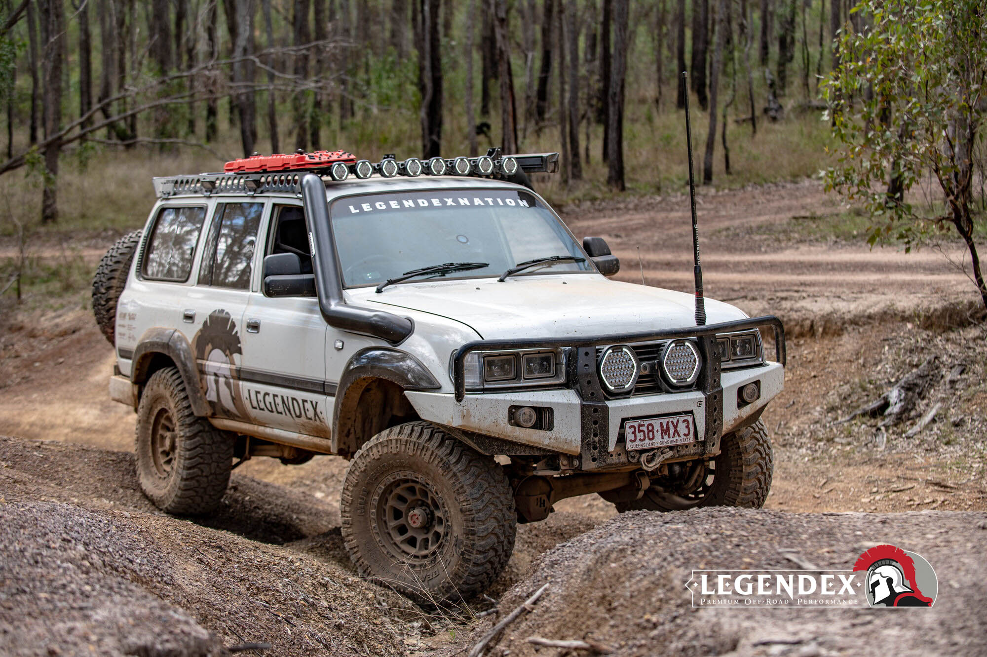 Patrol vs landcruiser the springs 2026 action shot 5