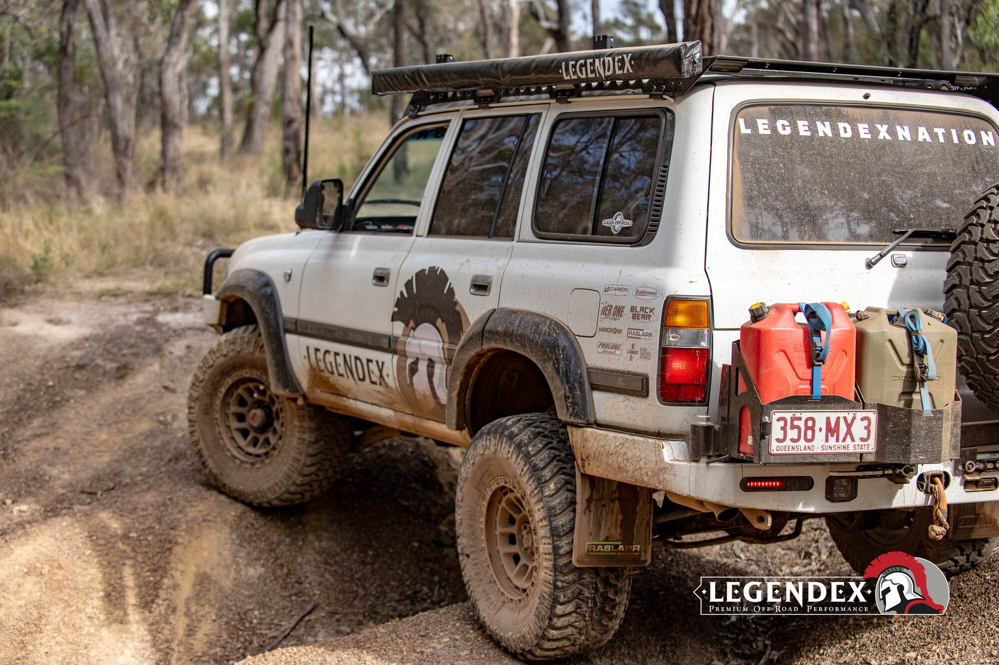 Patrol vs landcruiser the springs 2026 action shot 6