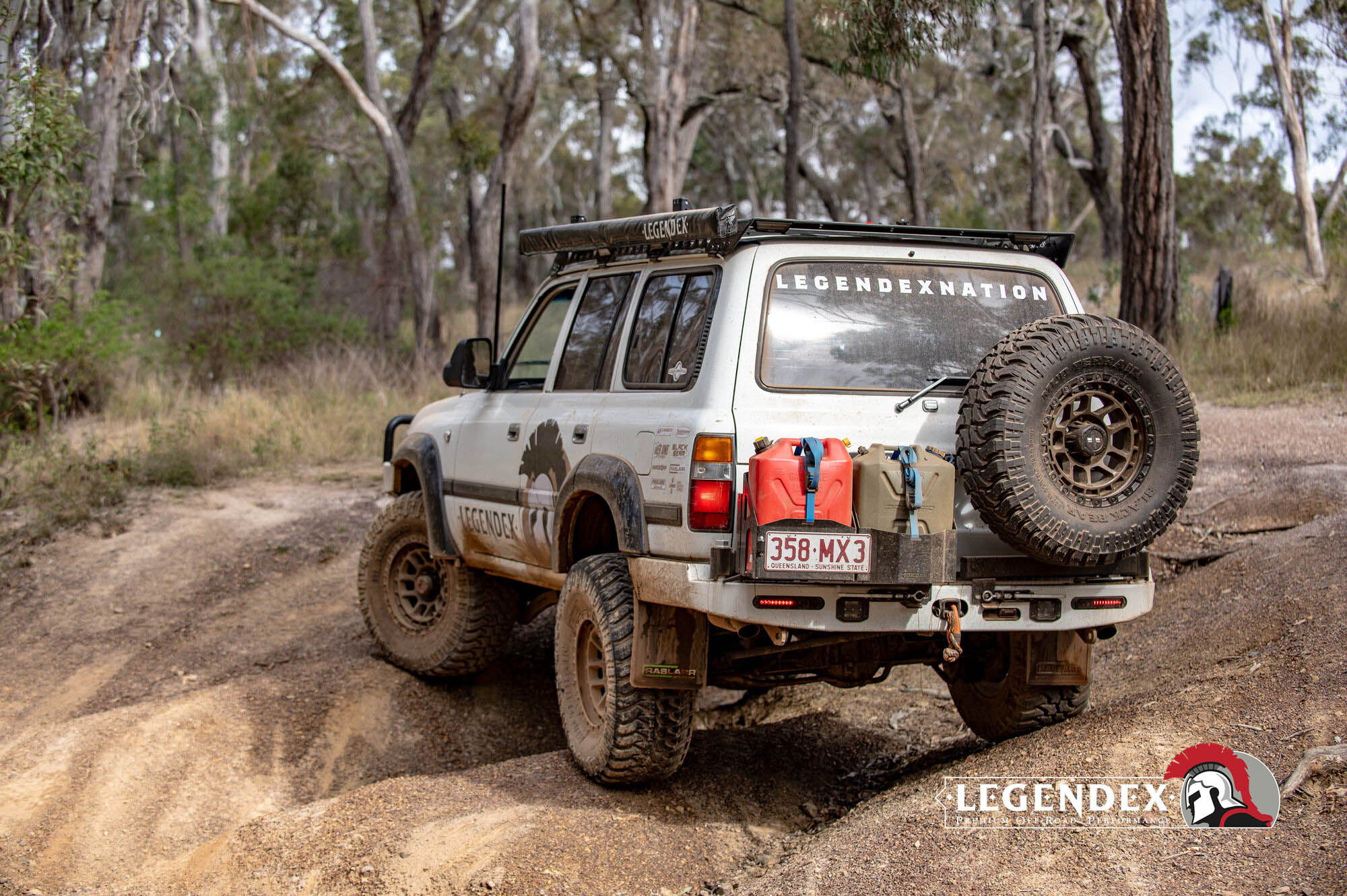 Patrol vs landcruiser the springs 2026 action shot 7