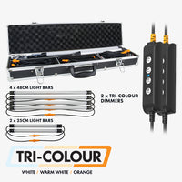 Thumbnail for HARDKORR 6 Bar Tri-Colour LED Camp Light Kit