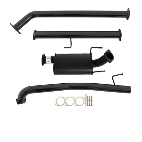 Fits Toyota HILUX GUN126/136R 2.8L 1GD-FTV 2015>3" #DPF# BACK CARBON OFFROAD EXHAUST WITH MUFFLER ONLY - TY253-MO 3