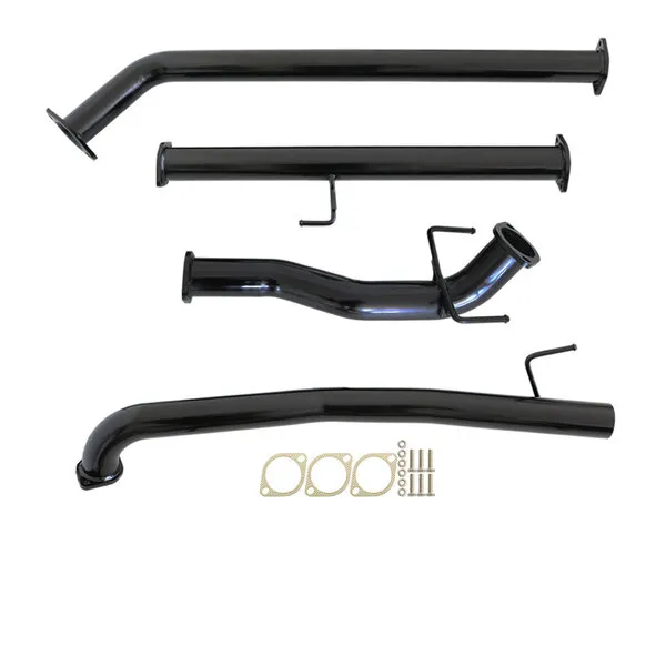 Fits Toyota HILUX GUN126/136R 2.8L 1GD-FTV 2015>3" #DPF# BACK CARBON OFFROAD EXHAUST WITH PIPE ONLY - TY253-PO 3