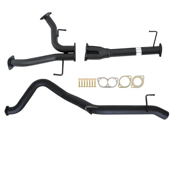 Fits Toyota LANDCRUISER 200 SERIES 4.5L 1VD-FTV 10/2015>3" # DPF BACK # CARBON OFFROAD EXHAUST WITH PIPE ONLY - TY260-PO 3