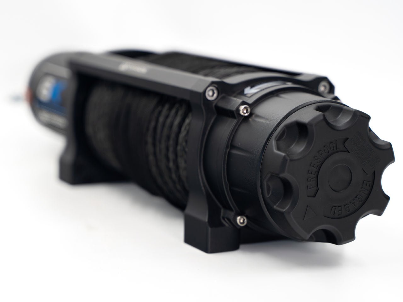 Image of Carbon Offroad Long Drum 6000lb ATV/Small 4X4 Winch - CW - XD6L 5
