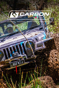 Thumbnail for Carbon Offroad Vinyl Wall Banner Sticker 1200 x 1800mm TJ